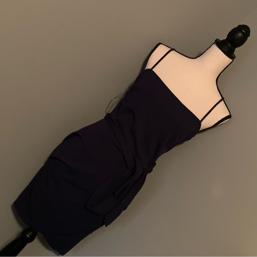Windsor navy blue Spaghetti Strap mini dress